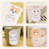 Wholesale Cute cartoon animal-shaped post-it notes