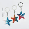 O1CN012o5M5d1TDR1FMLPeI_2219145822348-0-cib Wholesale Colorful Ocean Star Shell Metal Keychain