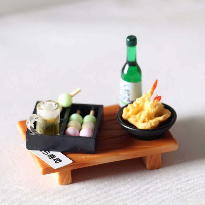 Wholesale Sushi bento box mini food toy Doll Aessories