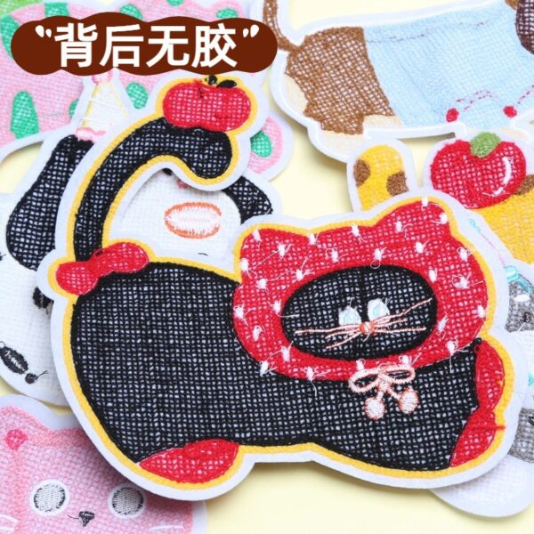 Wholesale Sausage Dog Embroidery Large Cartoon Embroidery DIY Patches