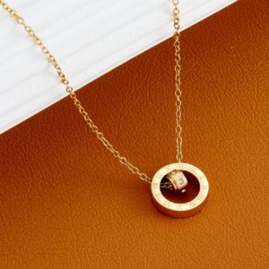 X703 roman with diamonds gold