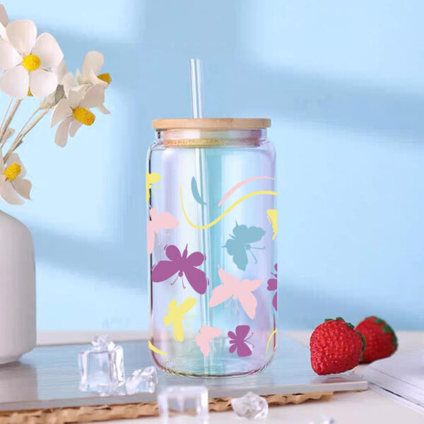 Wholesale UV Transfer Paste Glass Crystal Label Crystal Paste 16OZ UV DTF WRAPS