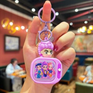 Hunting witch group [purple hair purple style] / 7.2*5cm