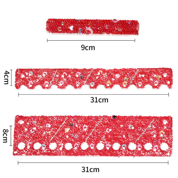 Wholesale Colorful acrylic plastic bead pen display pen holder