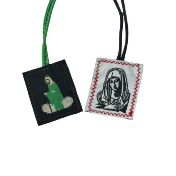 Wholesale Vintage Saint Cloth Pendant, Catholic Scapular, Saint Cloth Epaulettes, Cross-border Jewelry