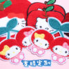 Wholesale Red Cute Apple Cat Embroidery DIY Patches