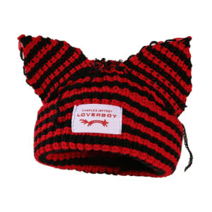 Black and red stripes / One size fits all