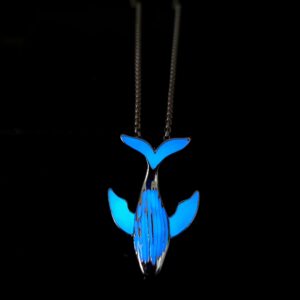 Stainless Steel + Blue Light