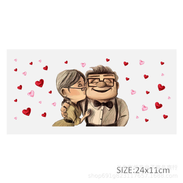 O1CN0131mKPK1XzIiPGs43O_2204164402994-0-cib Wholesale Cartoon princess Mickey stitch UV DTF transfer printing water cup crystal label Cup sticker is torn and pasted, 1Yc45118