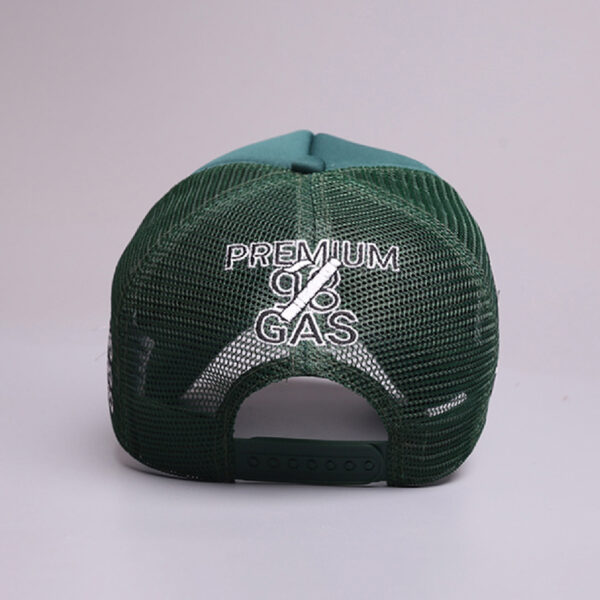 Wholesale Trendy Brand Tooling Hip-hop Hat Letter Embroidery GASSERVICE Truck Driver Street Retro Mesh Hat