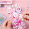 Wholesale Flashy Squeeze Cute Butt Stickers 3D Sponge Stickers for Kids and Girls - Cute Cartoon Decompression Bubble Stickers