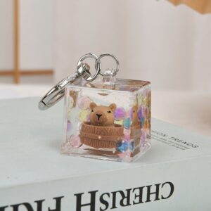 Glow-in-the-dark capybara bath toy