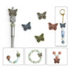 O1CN013B1a5F1mY1PnZHqMf_2001174965-0-cib Wholesale 10pcs Creative Leopard Butterfly Silicone Loose Beads