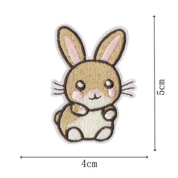 Wholesale Cartoon Cute Rabbit Embroidery DIY Patches