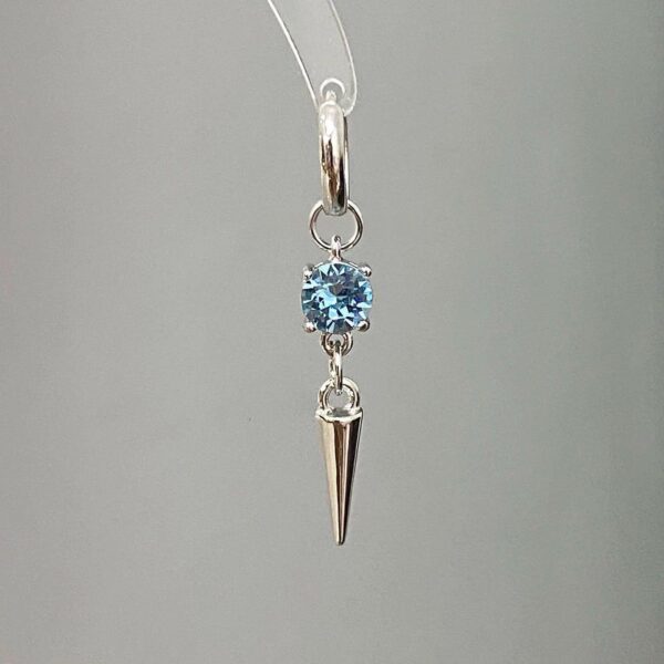 Wholesale Super Flash Cone Retro Punk Earrings