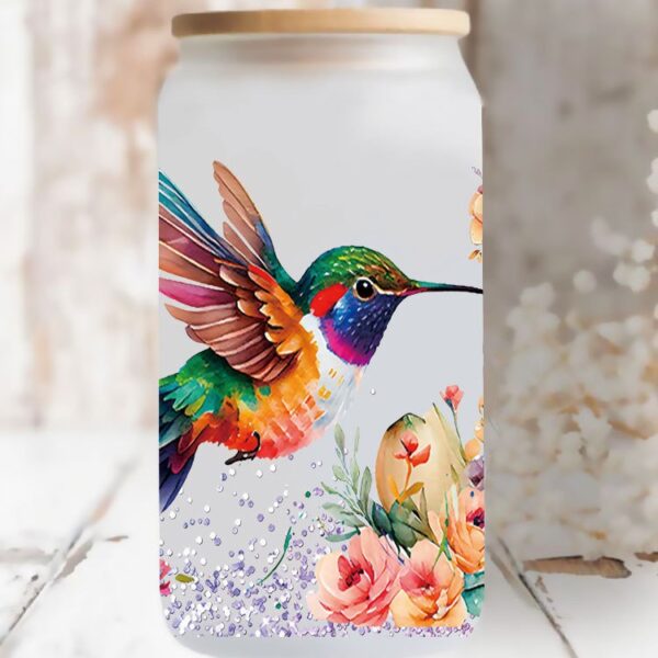 Wholesale Colorful Cartoon Little Bird Ladybug 16oz Cup UV DTF Wraps