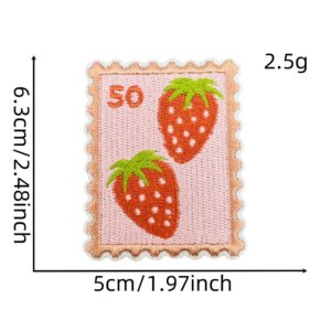 Food cherry cloth sticker 2#