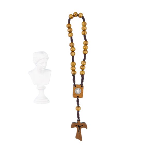 O1CN013Dr2ld1RxZitnPvyL_2220646552178-0-cib Wholesale Wooden cross rosary woven Easter necklace
