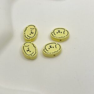 Line puppy [yellow] / 14.2*10.3mm