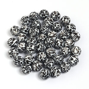 Black panther / Diameter 15mm, aperture 2.4mm, 5 pieces/pack