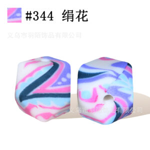 #344 silk flower / 14mm