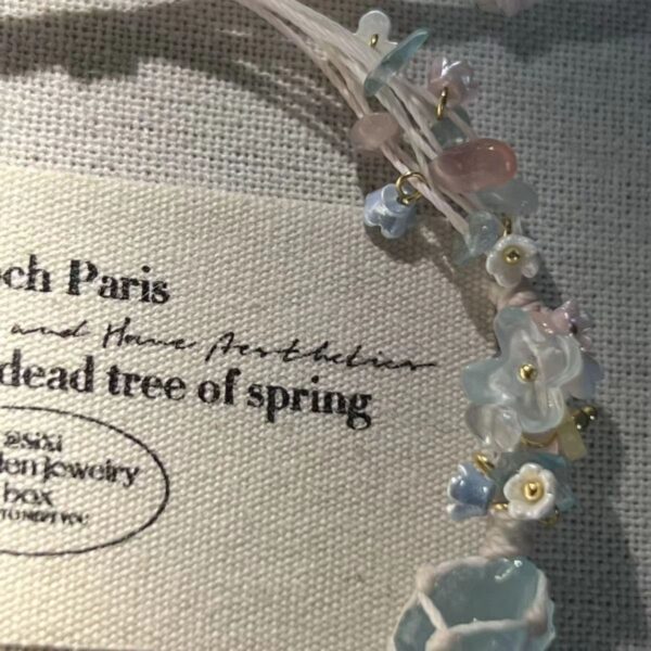 Wholesale Crystal raw stone woven pink crystal strawberry crystal bracelet