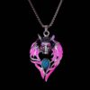 O1CN013PwrsF2IVKfGgIFJo_3919529291-0-cib Wholesale Dark Glowing Wolf Totem Necklace with a Wolf Head