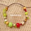 Wholesale 10pcs glass green apple red apple beads