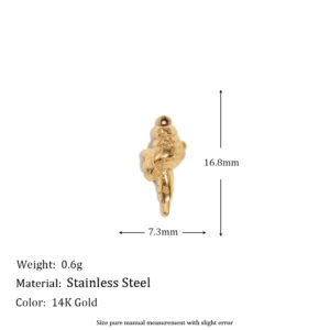 Conch Pendant-Gold