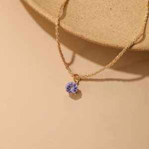 Golden purple zirconium