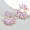 O1CN013TLxEr2II3AxtaGxM_2473019262-0-cib Wholesale Diamond studded sparkling rhinestone flower earrings