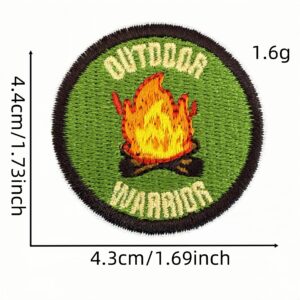 Cartoon round cloth sticker 3 #