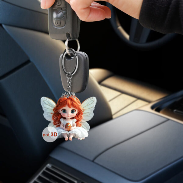 Wholesale Valentine's Day Wedding Love Girl Car Interior Acrylic Small Hanging Ornament