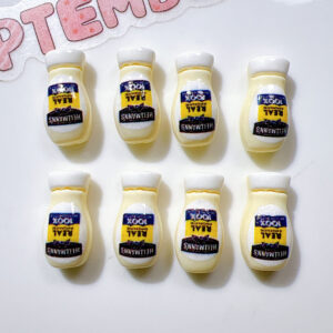Beige salad dressing
