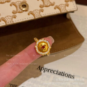 [red zircon brushed single piece]