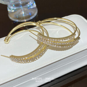 E0128 gold silver needle