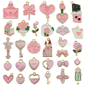 Mix 30 dripping pink valentine's day - 1 each of 30 styles - 28.5-sn1037