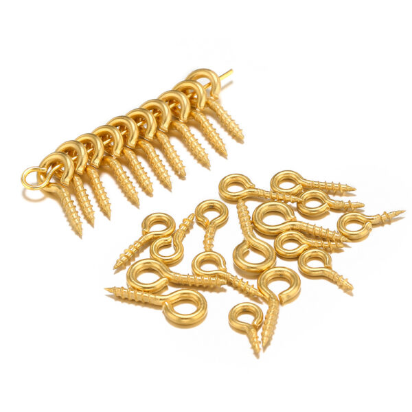 Wholesale Stainless steel sheep horn nail jewelry accessories