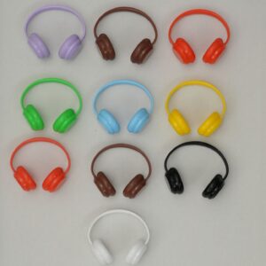Headphones (10 colors available) / Crystal Blue (glasses)