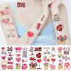 Wholesale Cartoon Valentine's Day Love Series Tattoo Stickers