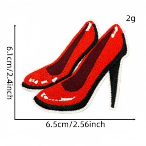 Red series cloth patch 5 #
