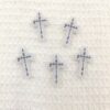 Wholesale 10pcs Cool High-grade Cross Silicone Beads