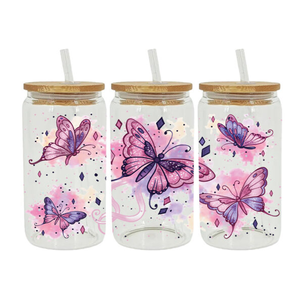 Wholesale UV Transfer Paste Glass Crystal Label Crystal Paste 16OZ UV DTF WRAPS