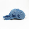 Wholesale Cowboy Denim Hole Letter Embroidery Baseball Cap