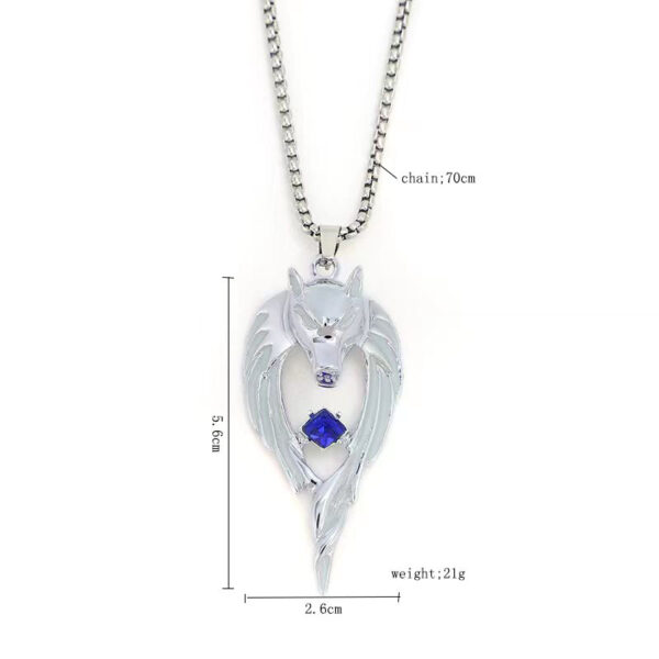 O1CN013v8BnB2IVKcbPFNno_3919529291-0-cib Wholesale Luminous Wolf Totem Wolf King Luminous Necklace