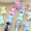 Wholesale Mixed Color Bear Acrylic Beads