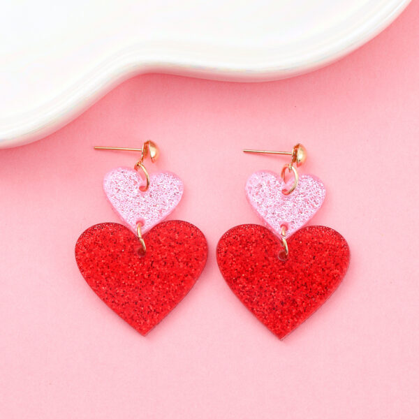 Wholesale Valentine's Day Love Earrings Design Sense Earrings