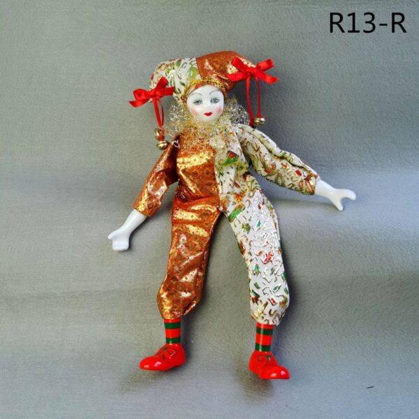 Wholesale Red Hat Hanging Clown Pendant Doll Accessories