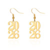 Wholesale Number Earrings
