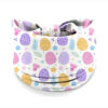 Wholesale Easter egg bunny print elastic wide edge knotted headband